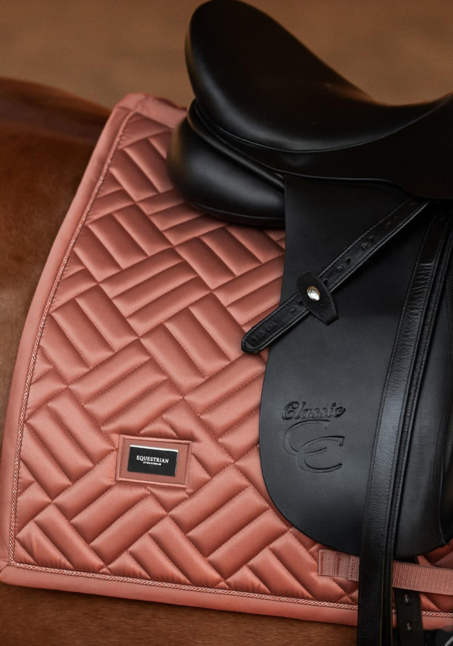 Equestrian Stockholm Coral Modern Dressage Saddlepad