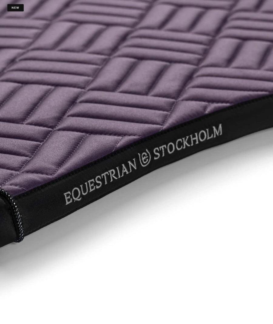 Equestrian Stockholm Modern Saddlepad Dark Violet