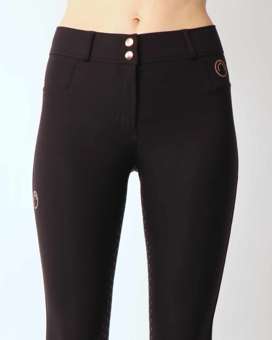 Montar Rosa black Breech with Rosegold Details