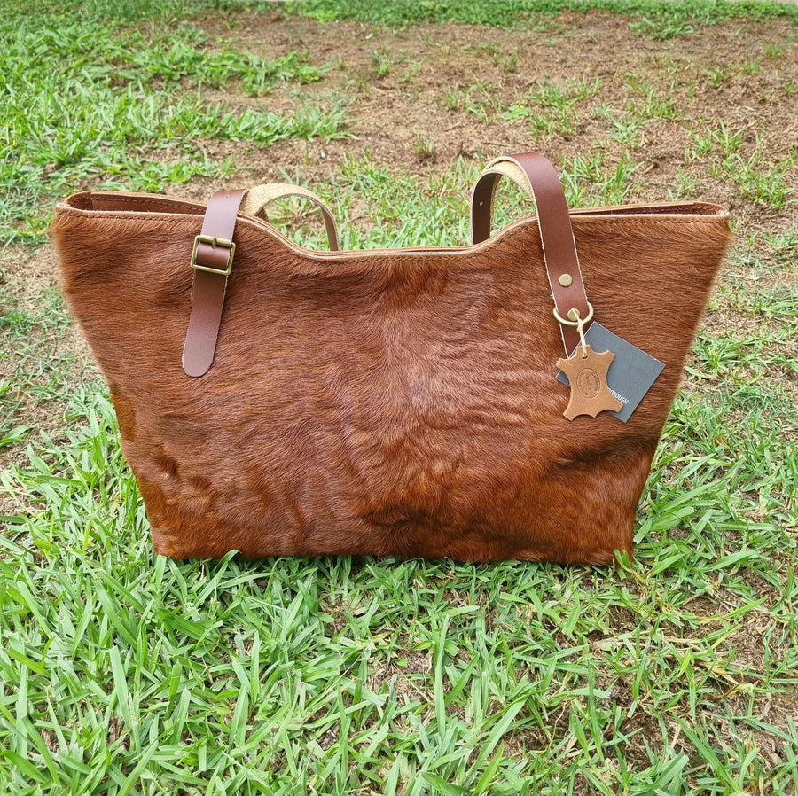 Leather Cowhide Tote