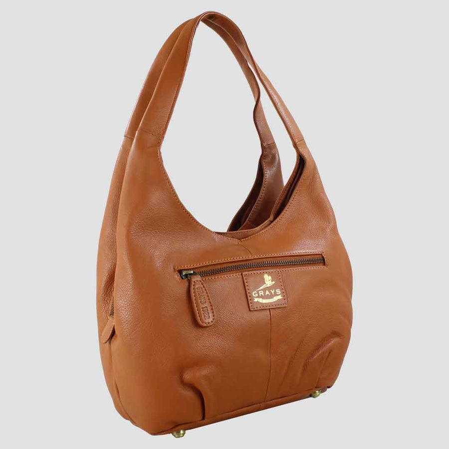 Grays1922 Grace Slouchy Snaffle in Tan