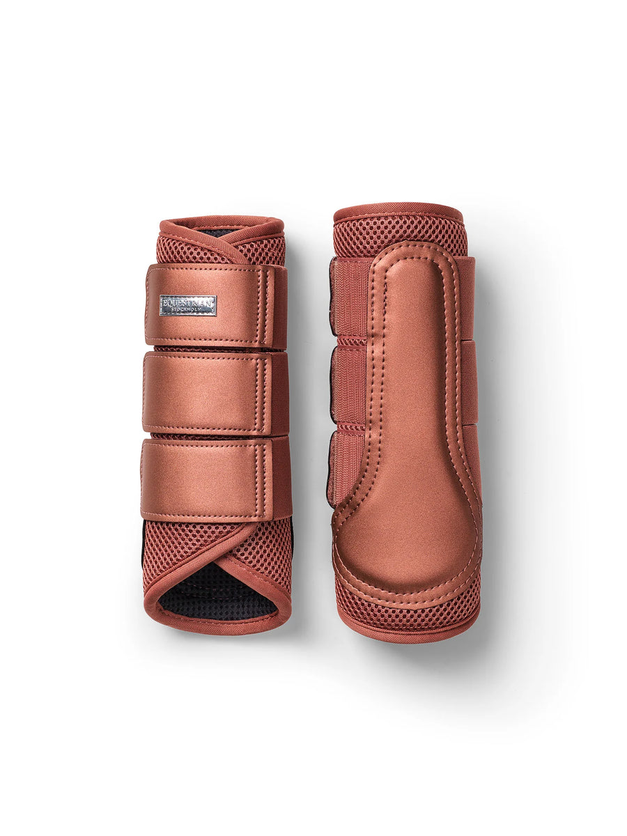 Equestrian Stockholm Mesh Boots Coral