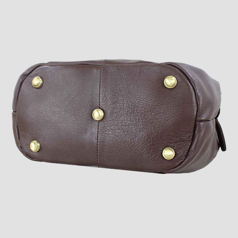 Grays1922 Grace Brown Slouchy Handbag