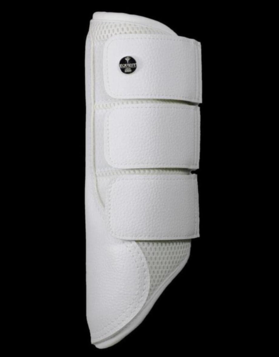 Equest White Mesh Horseboots No Sheepskin