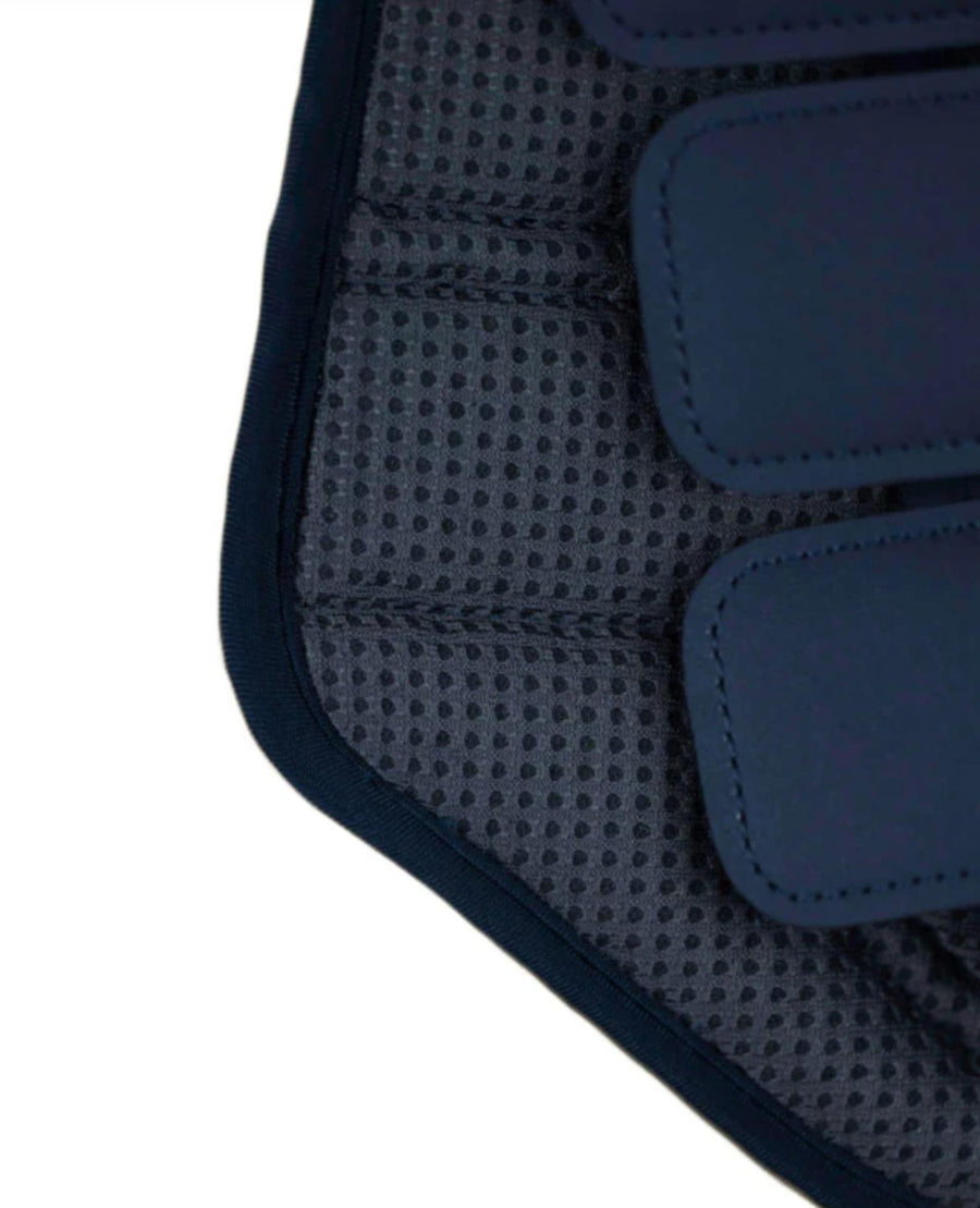 Equestrian Stockholm Mesh Brushing Boots Navy
