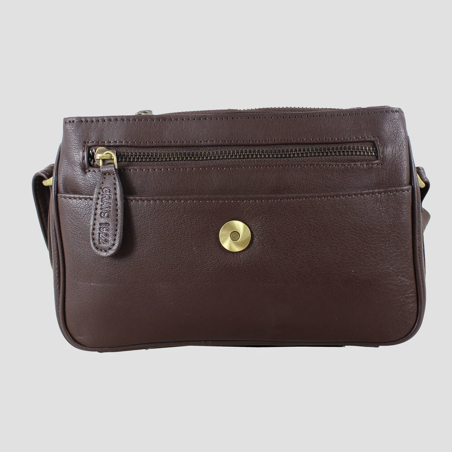Grays1922 Isla Shoulder Bag Brown