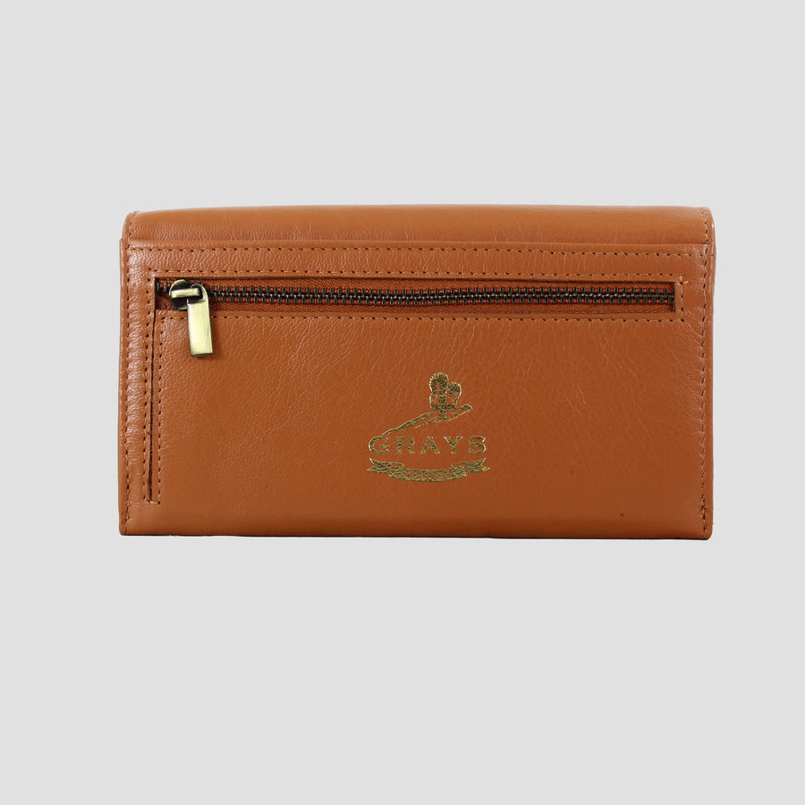 Grays1922 Sadie Purse in Tan Leather