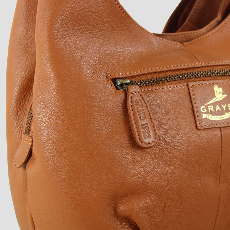 Grays1922 Grace Slouchy Snaffle in Tan