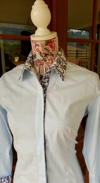 LIMITED EDITION Casual Dress Shirt with NAVY Horseshoes