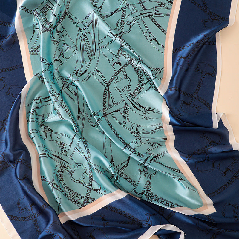 100% Silk Design Scarf available in two Colours