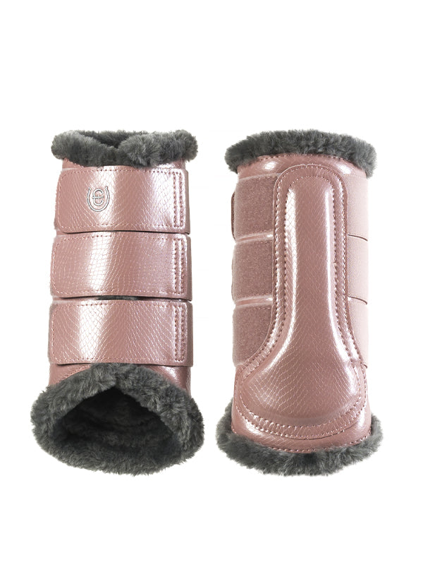 Equestrian Stockholm Dusky Pink Brushing boots Front
